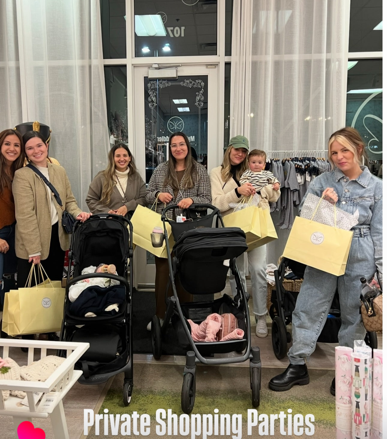 Private Shopping Parties at My Urban Toddler
