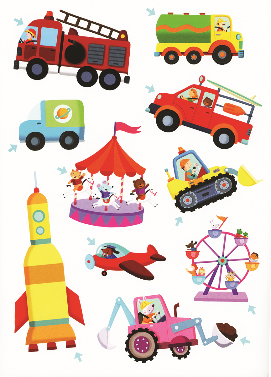 Big Stickers: Things That Go