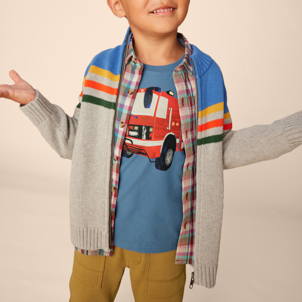 Firetruck Graphic Tee (Kid)