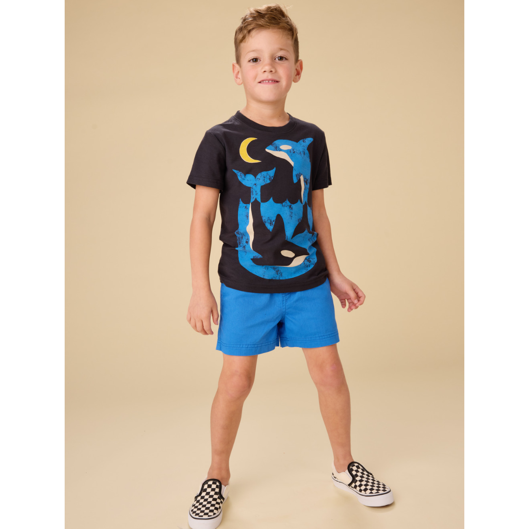 Twill Sport Shorts in Imperial