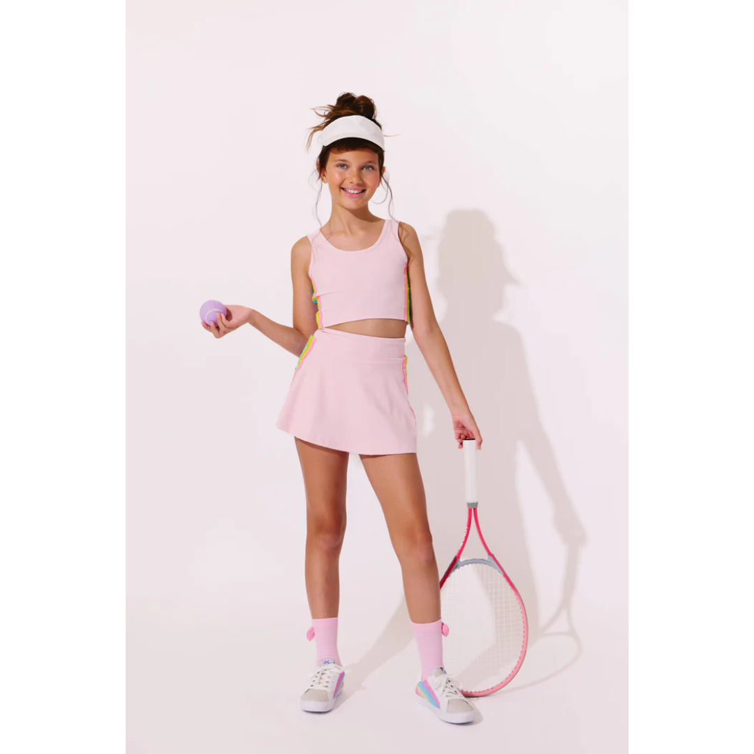 Pink Rainbow Sherbet Tennis Set