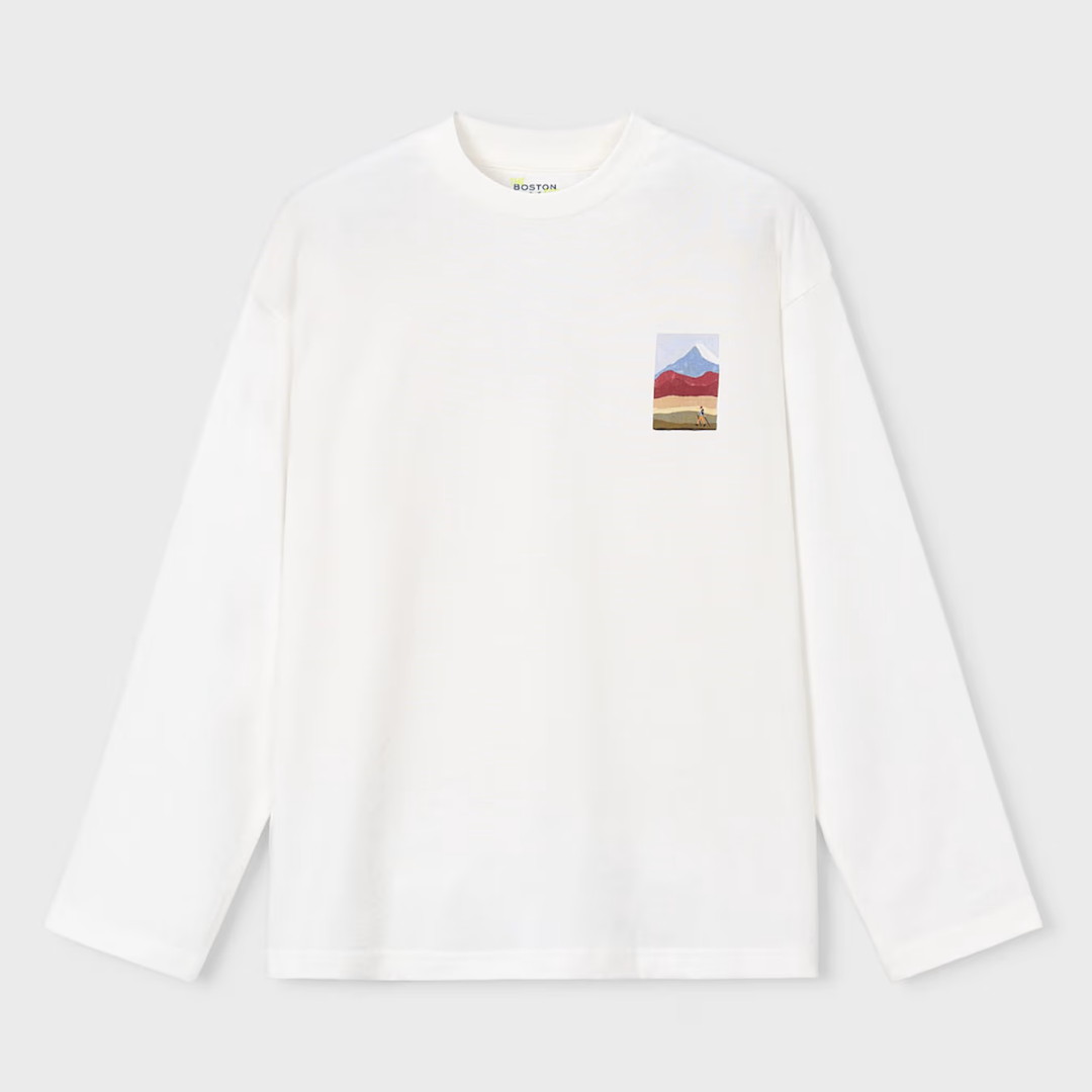 Off White Boston Kids Back Graphic T-Shirt
