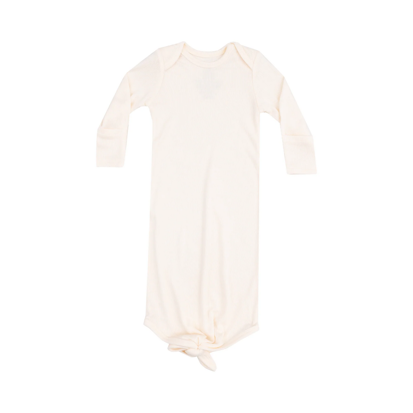 Solid Sugar Swizzle Knotted Gown