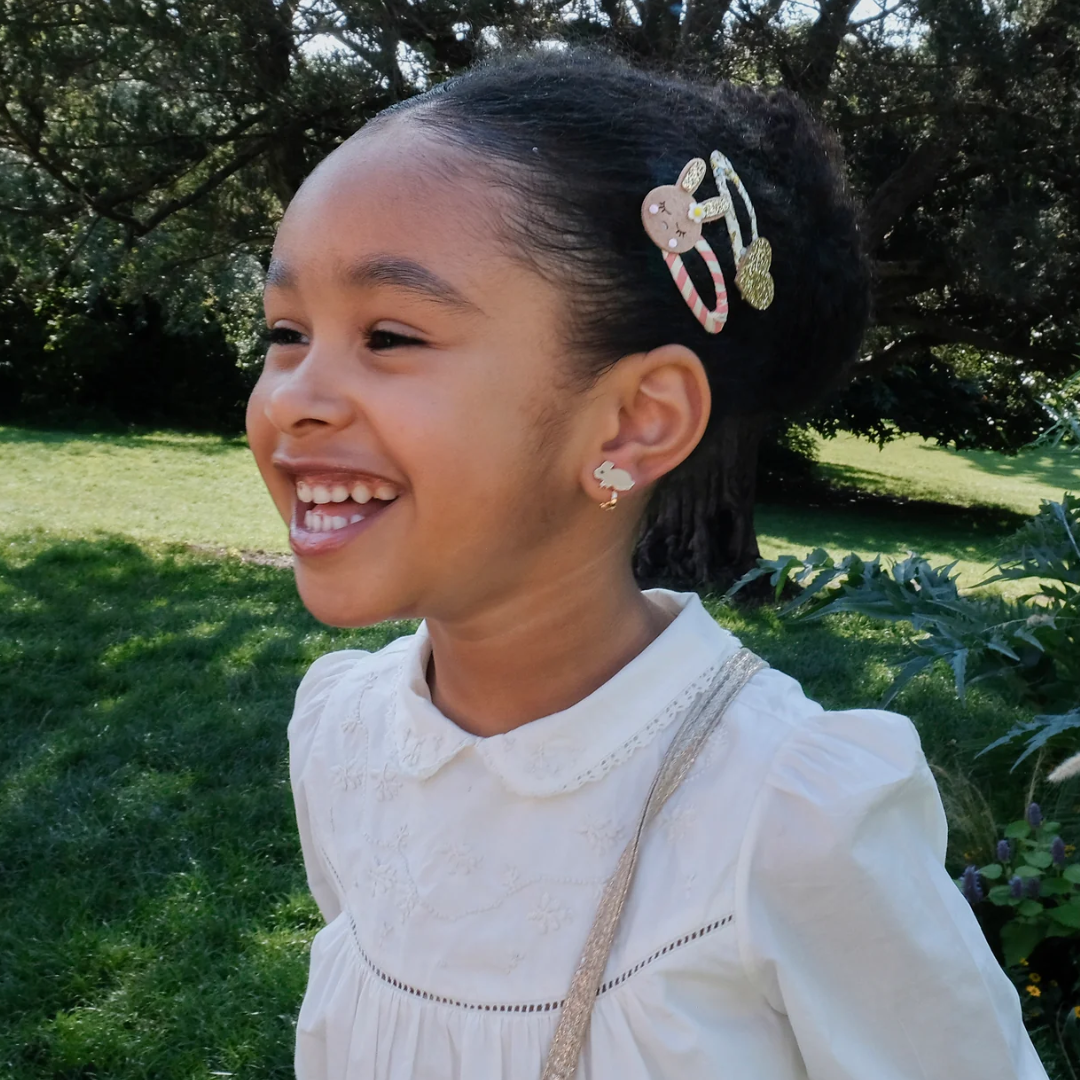 Spring Garden Clip-On Earrings