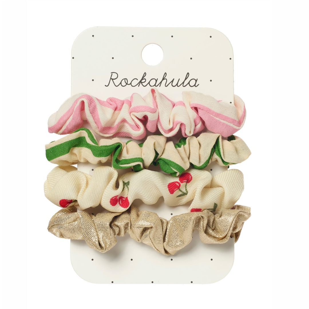 Cherry Kiss Scrunchie Set