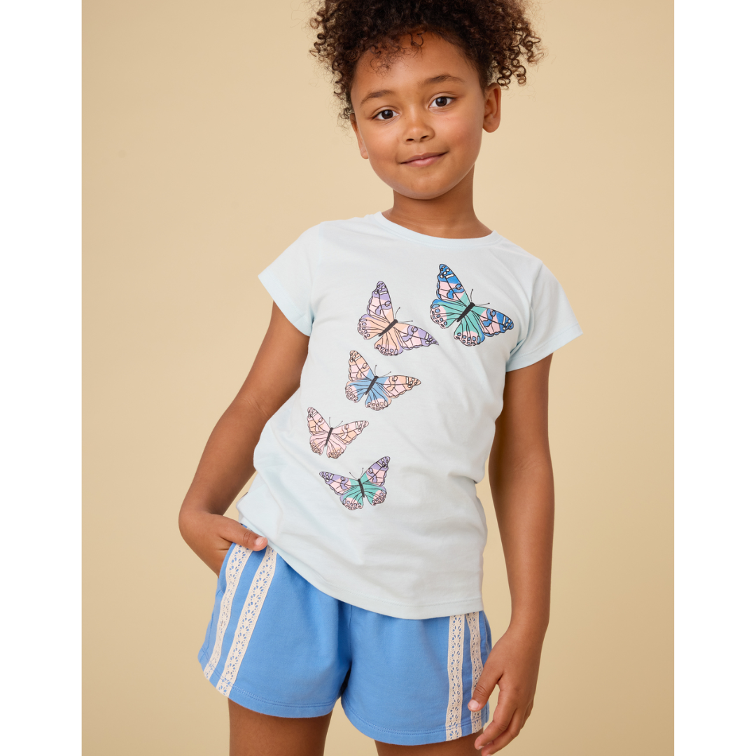 Butterfly Flurry Graphic Tee