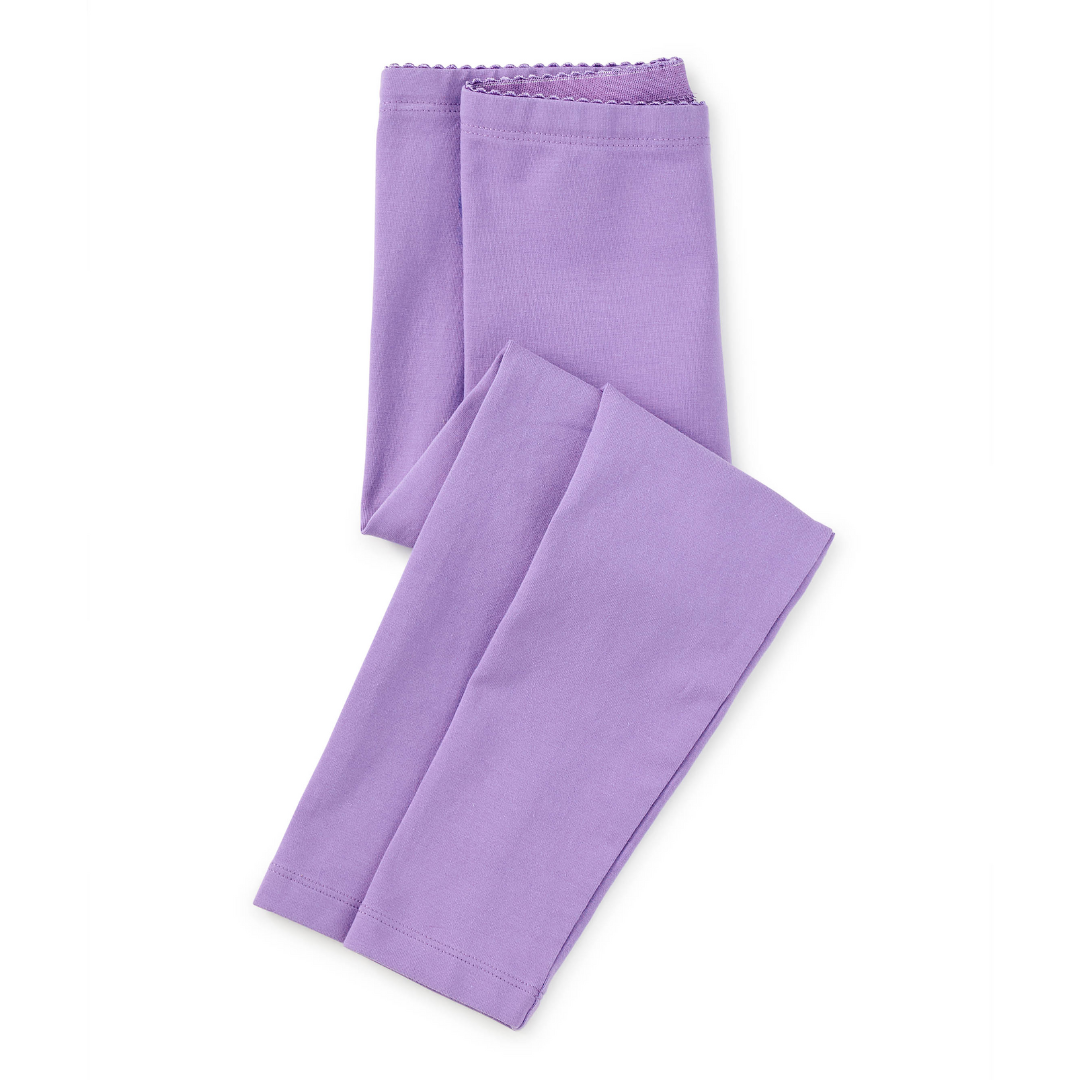 Solid Leggings in Paisley Purple