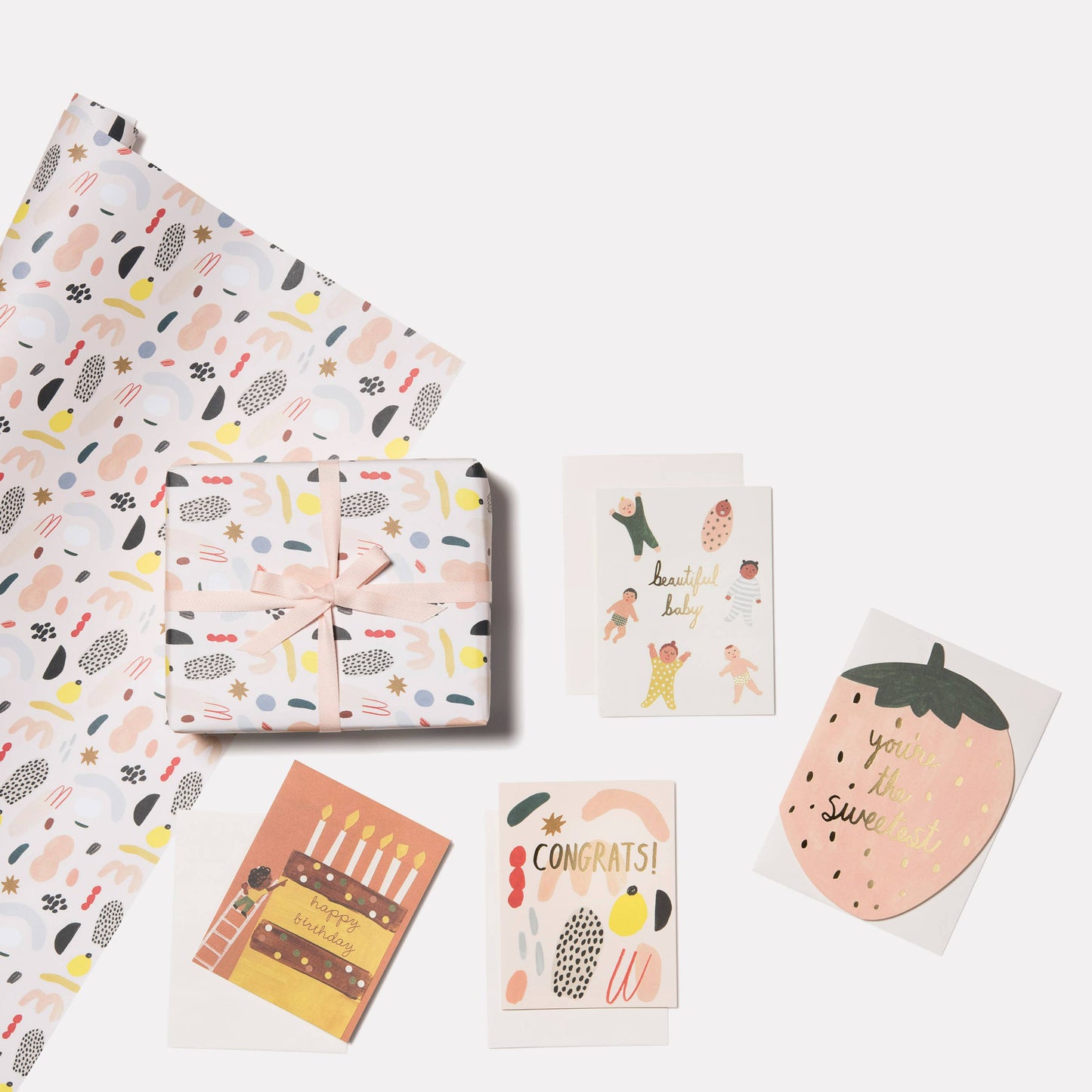 Strawberry love greeting card