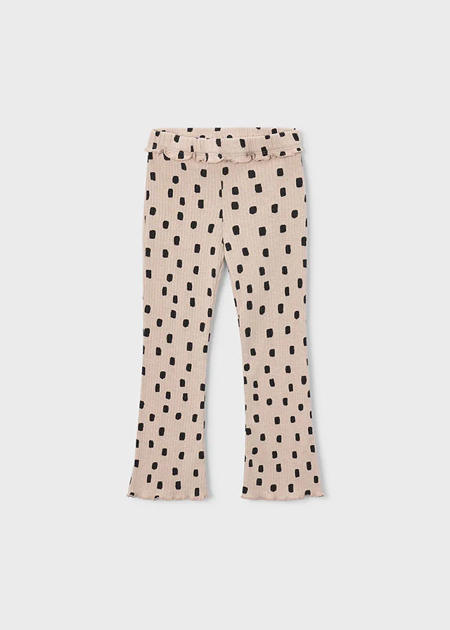 Quinoa Vig Rib Knit Flare Leggings