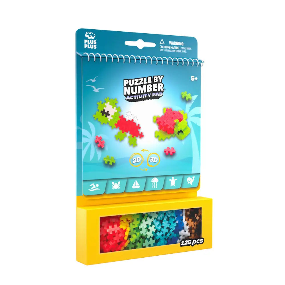 Puzzle By Number Activity Pad