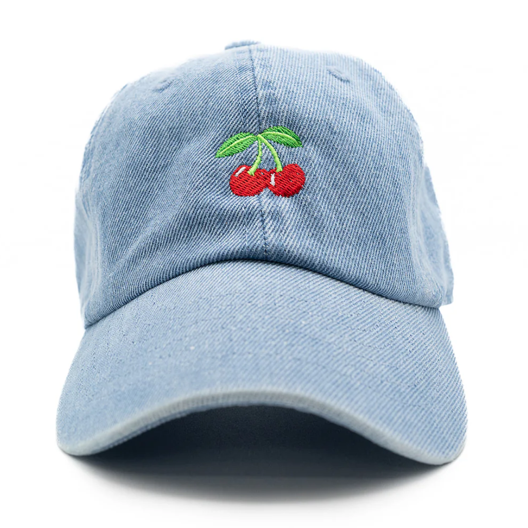 Tiny Cherry Baseball Hat