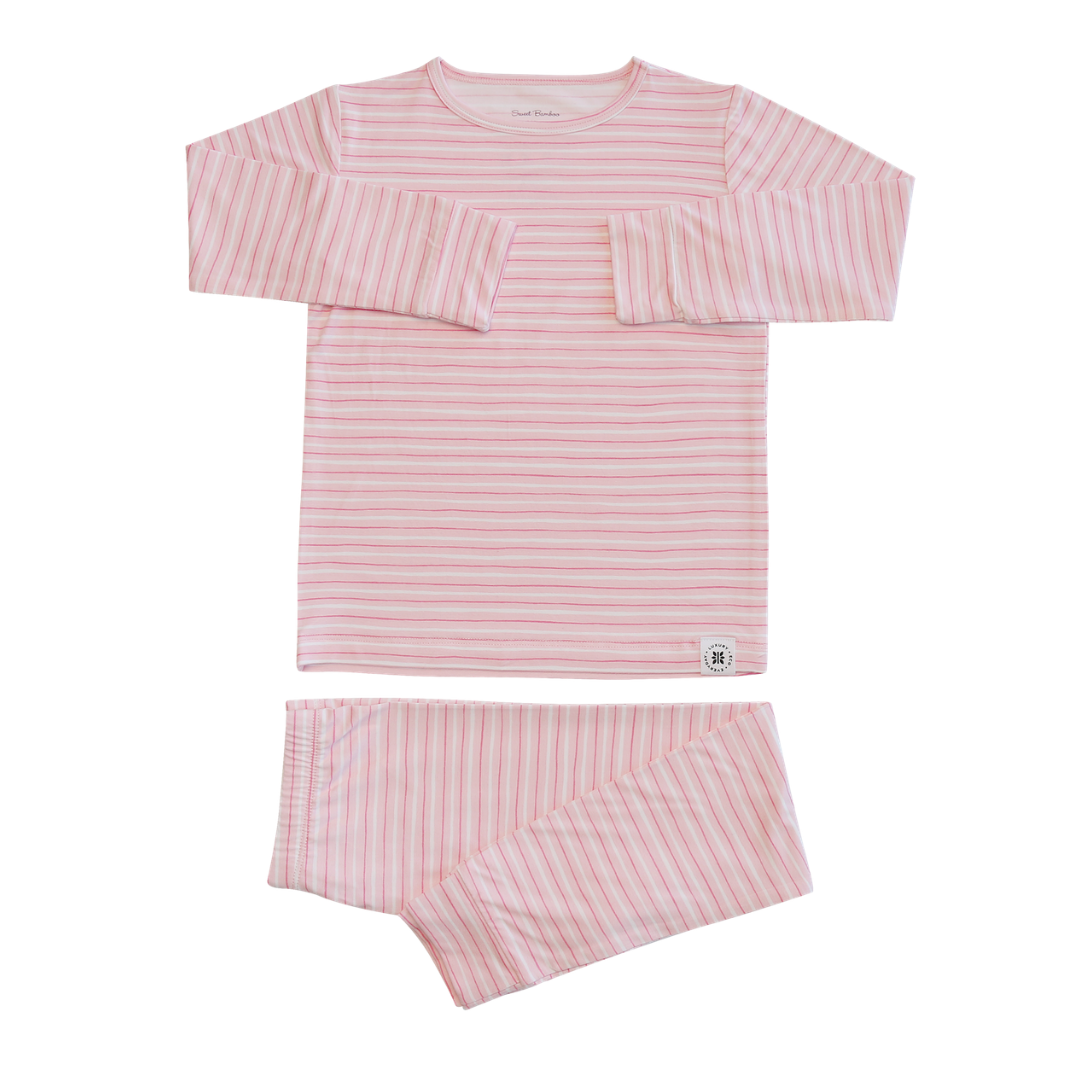 Pink Stripe Pajamas