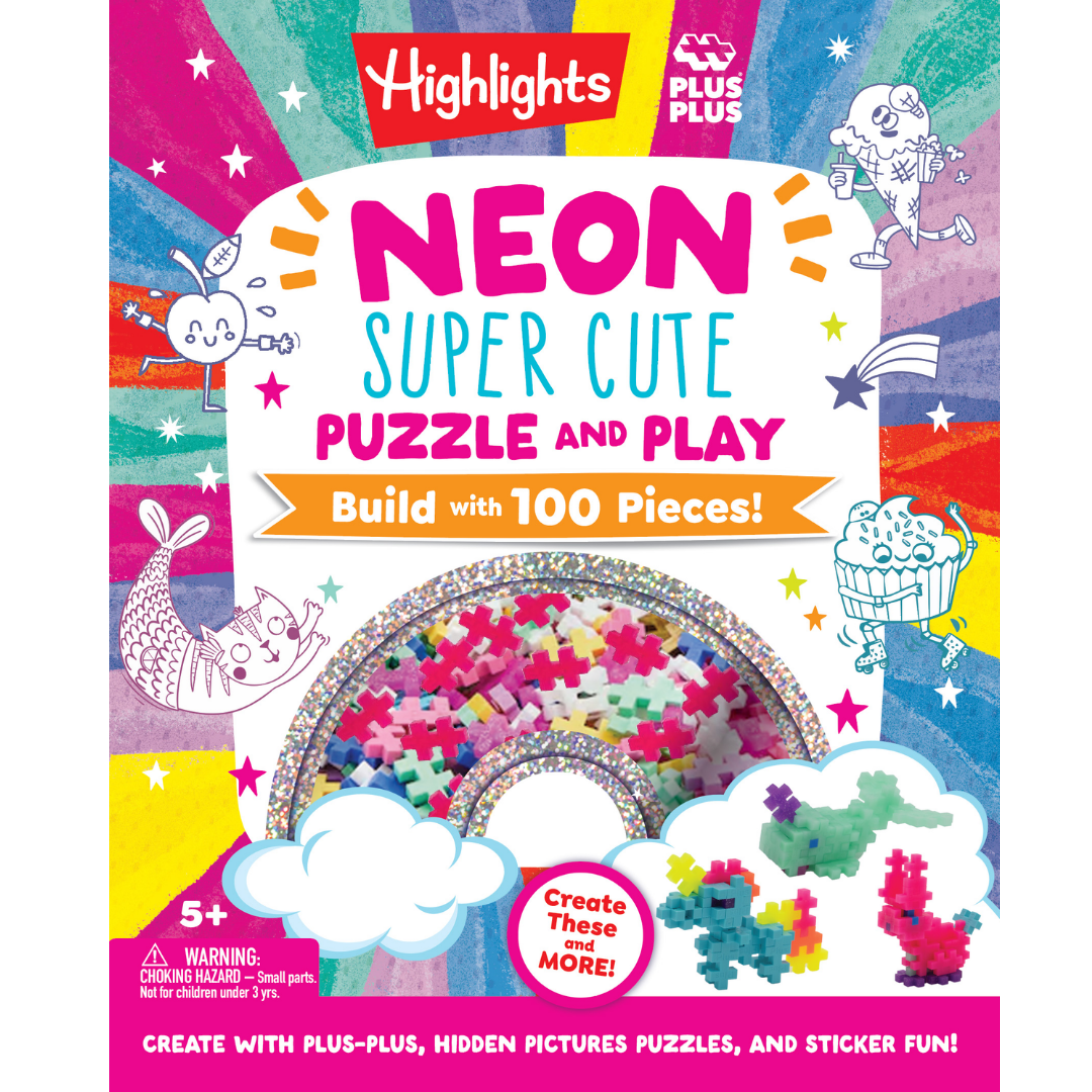Neon Super Cute Puzzle and Play