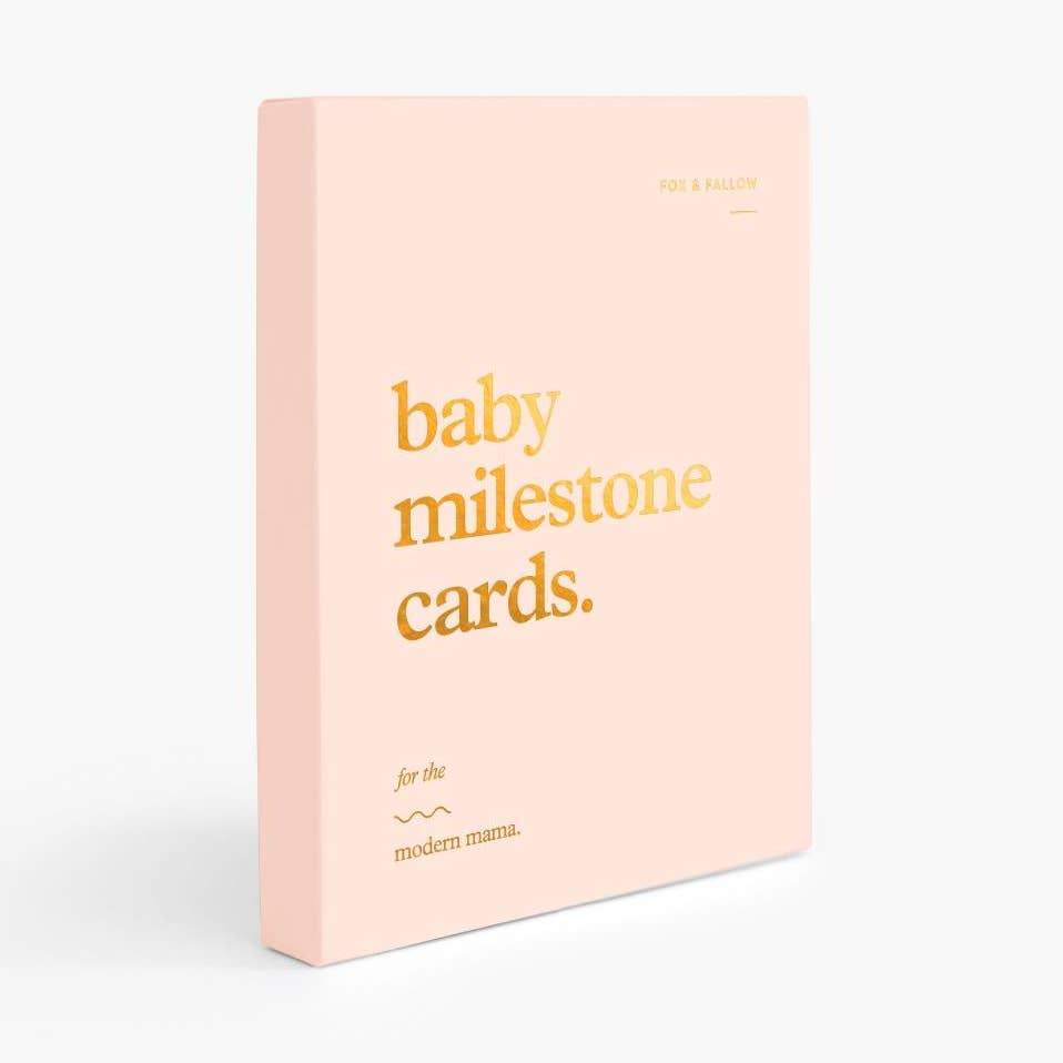Baby Milestone Cards