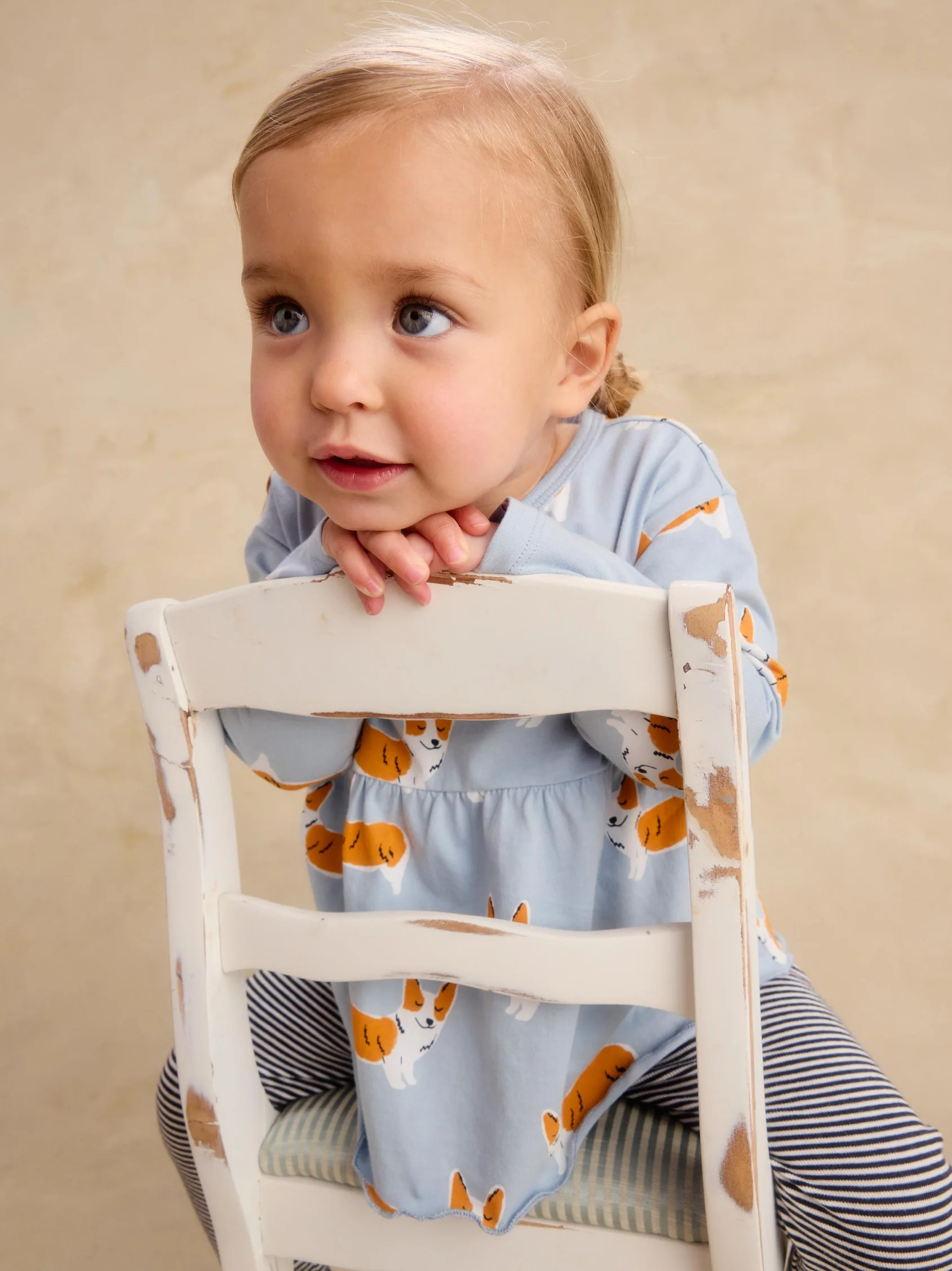 Corgis Two Piece Baby Set