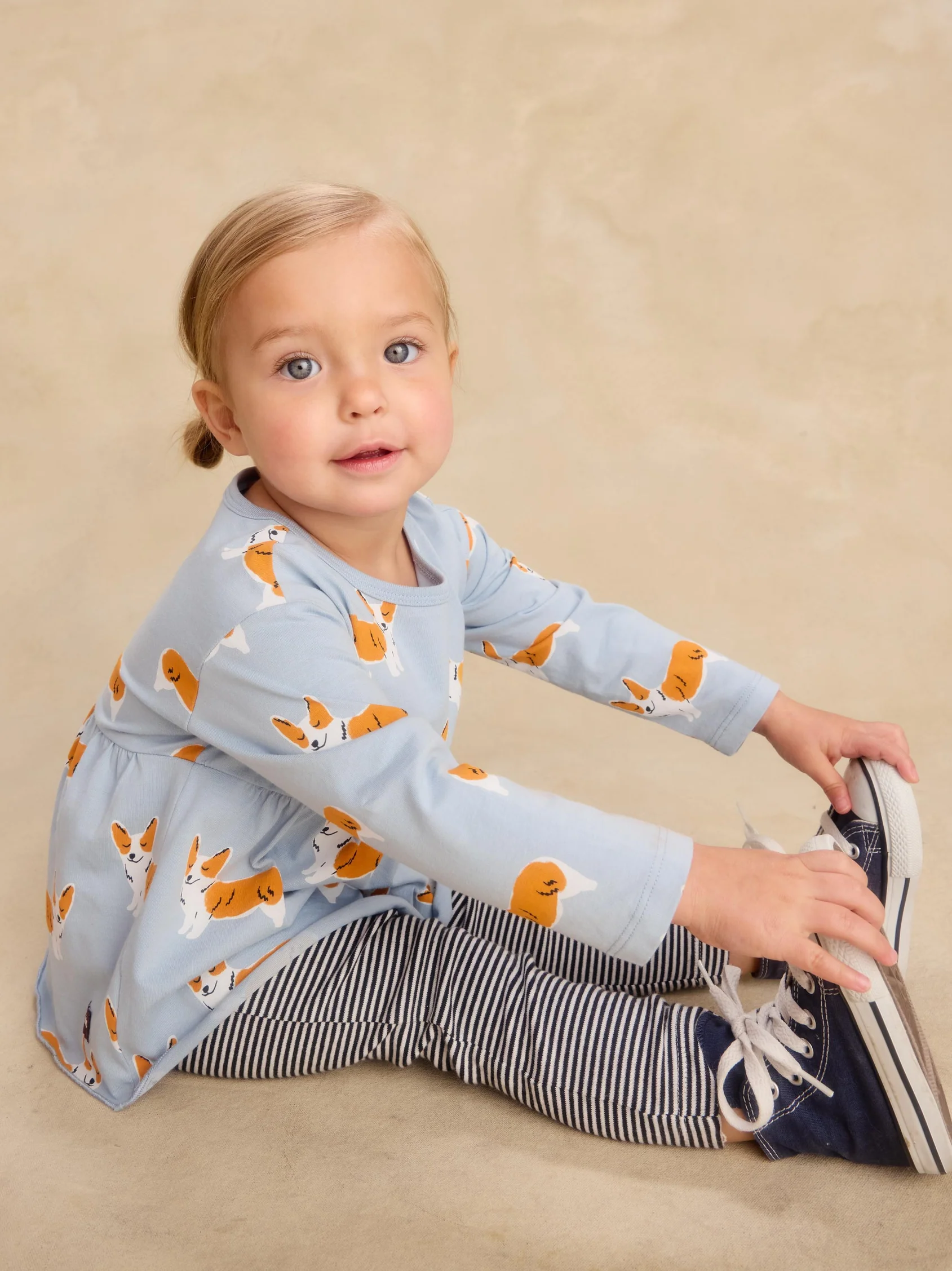 Corgis Two Piece Baby Set