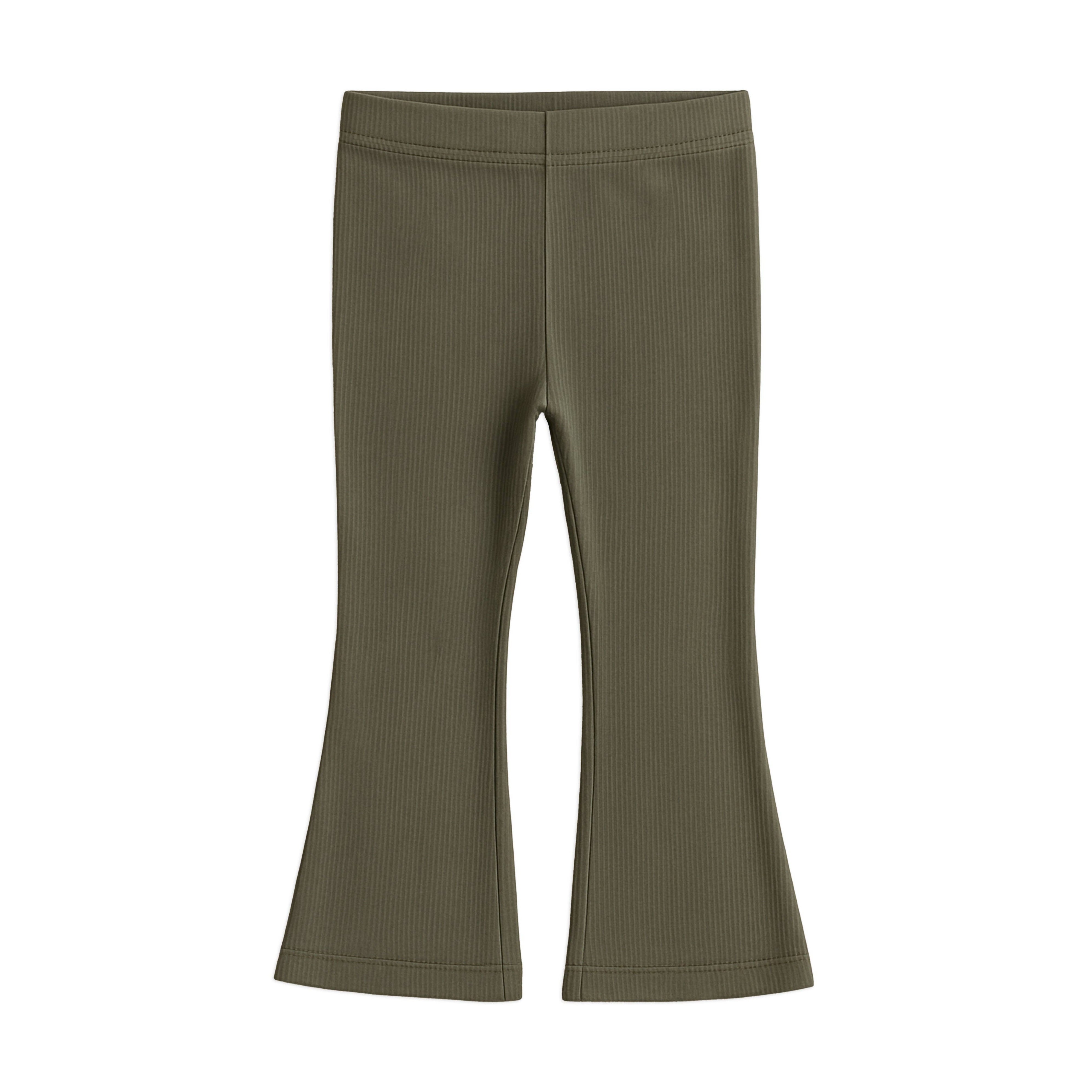 Olive Nell Ribbed Flare Leggings