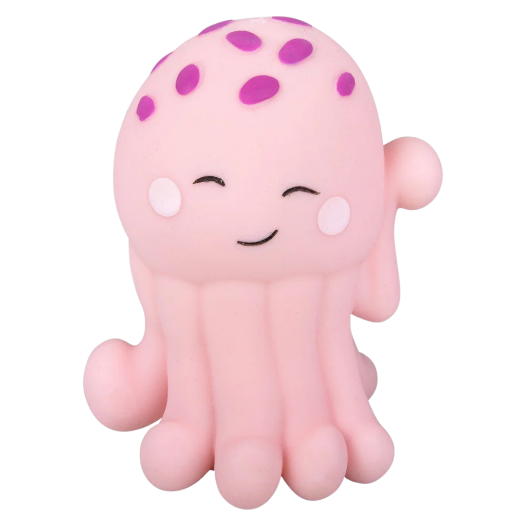 Jellyfish Soft Cream Doh Filled Stress Ball