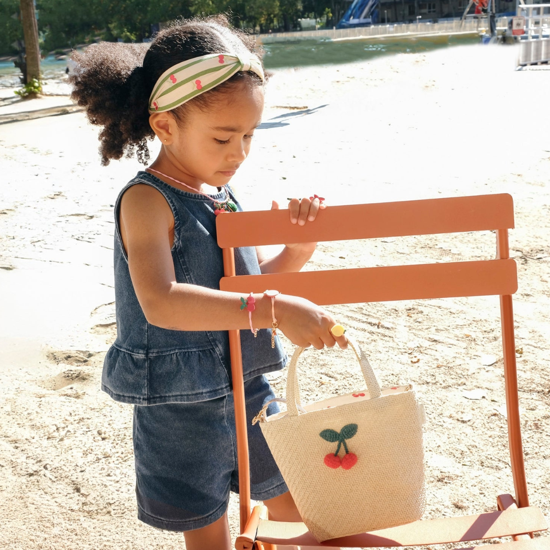Cherry Kiss Stripy Headband
