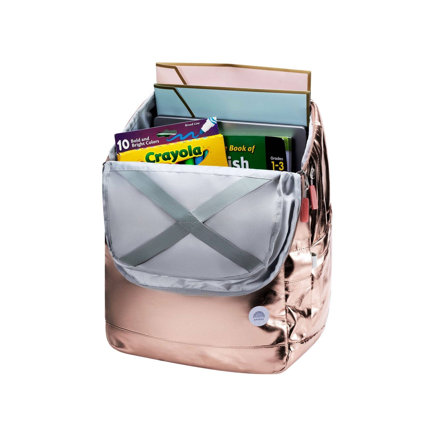 Metallic Gold Bailey Backpack