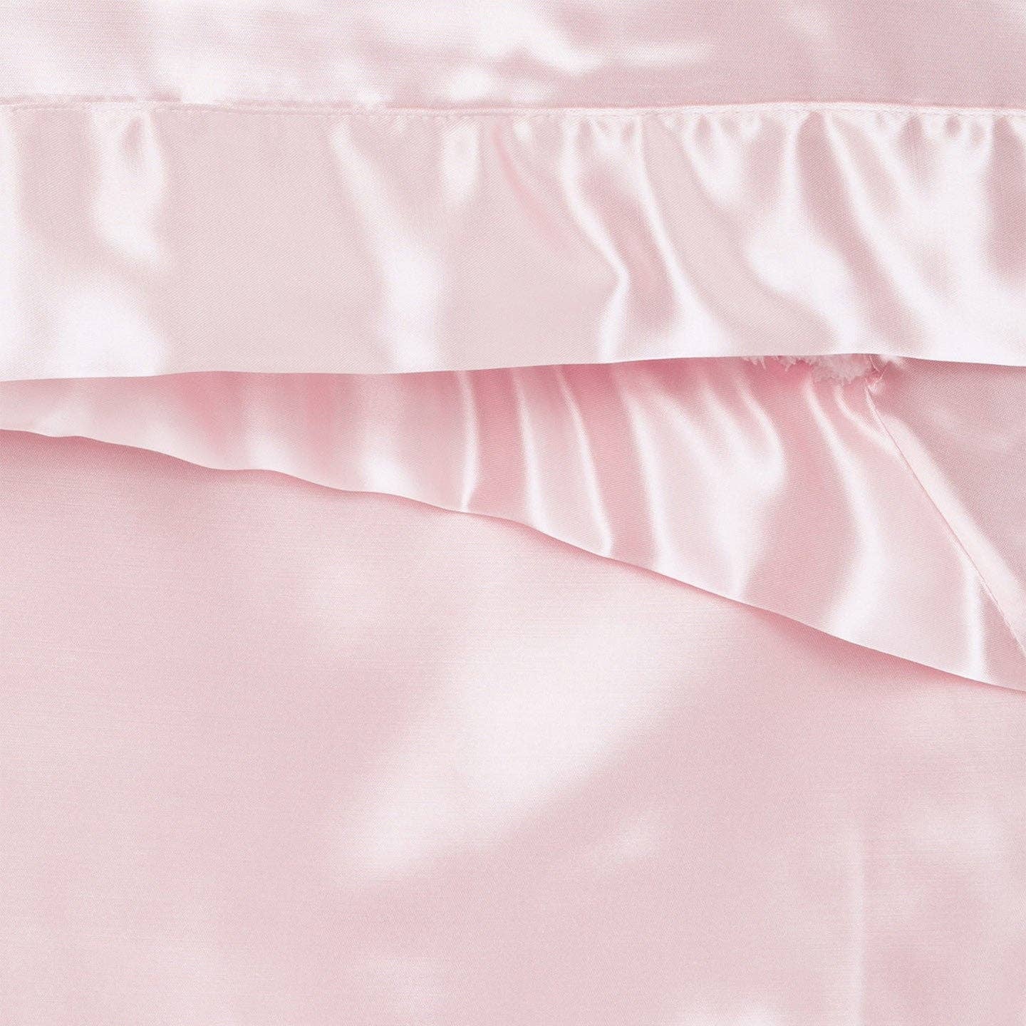 Pink Chenille Satin™ Baby Blanket