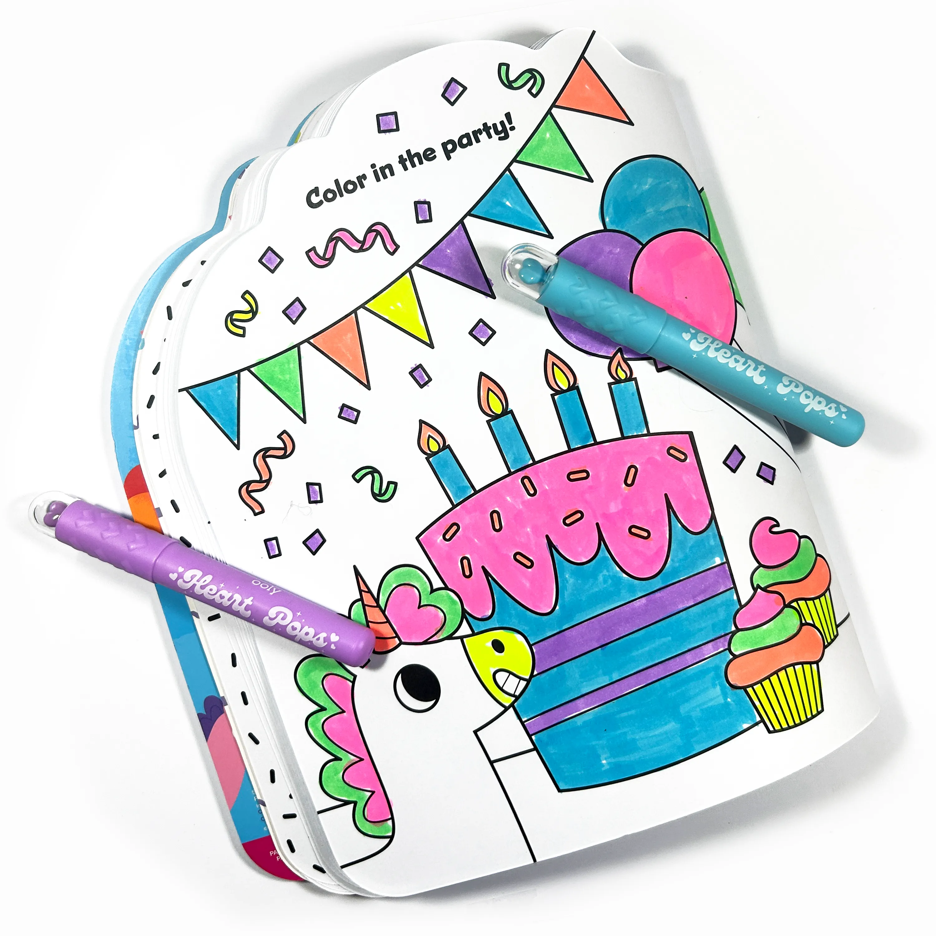 Heart Pops Neon Highlighters