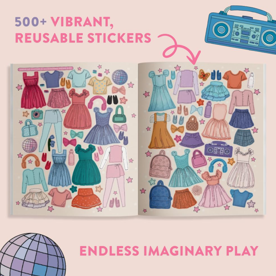 Sticker Storybook: Dance Recital