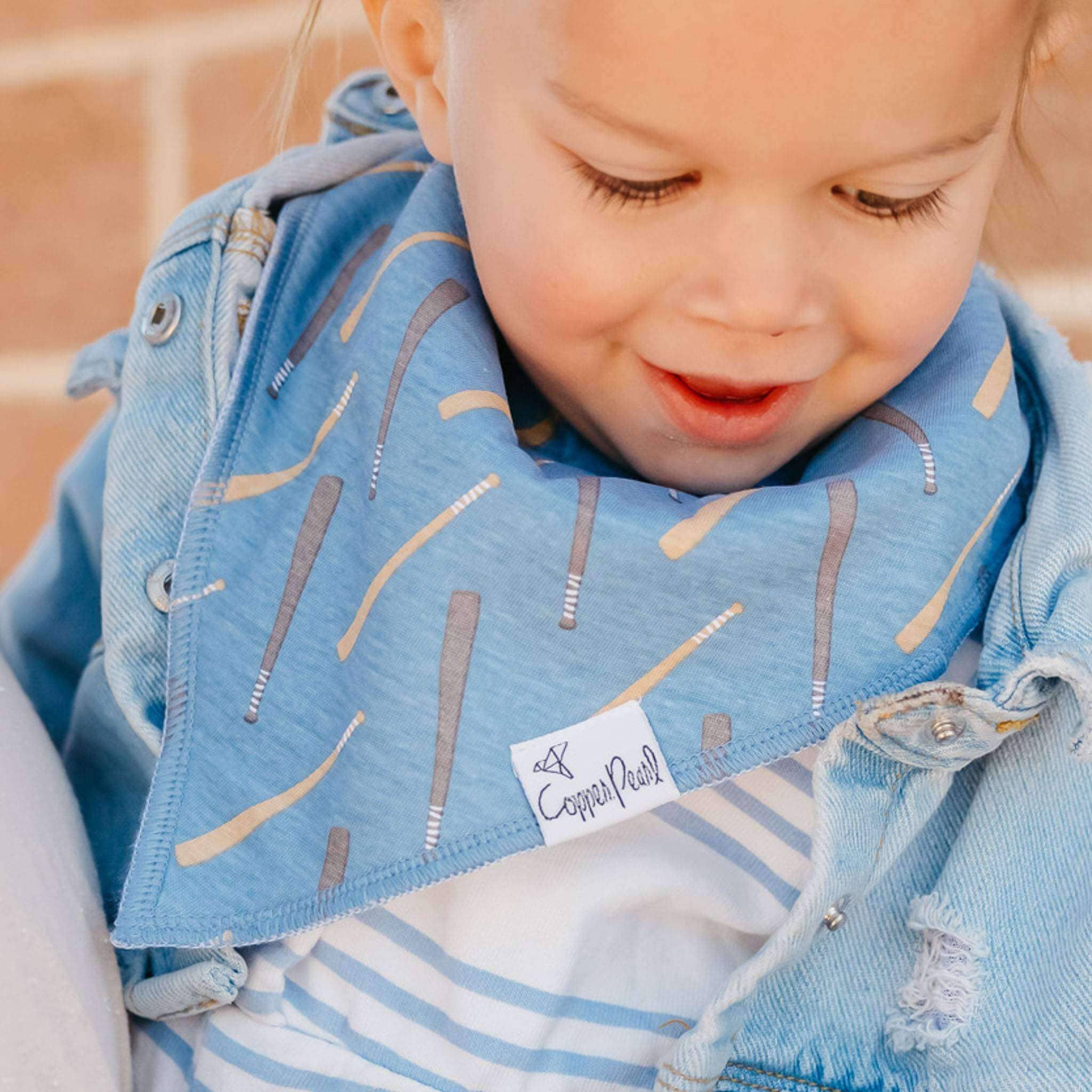 Baby Bandana Bibs - Slugger