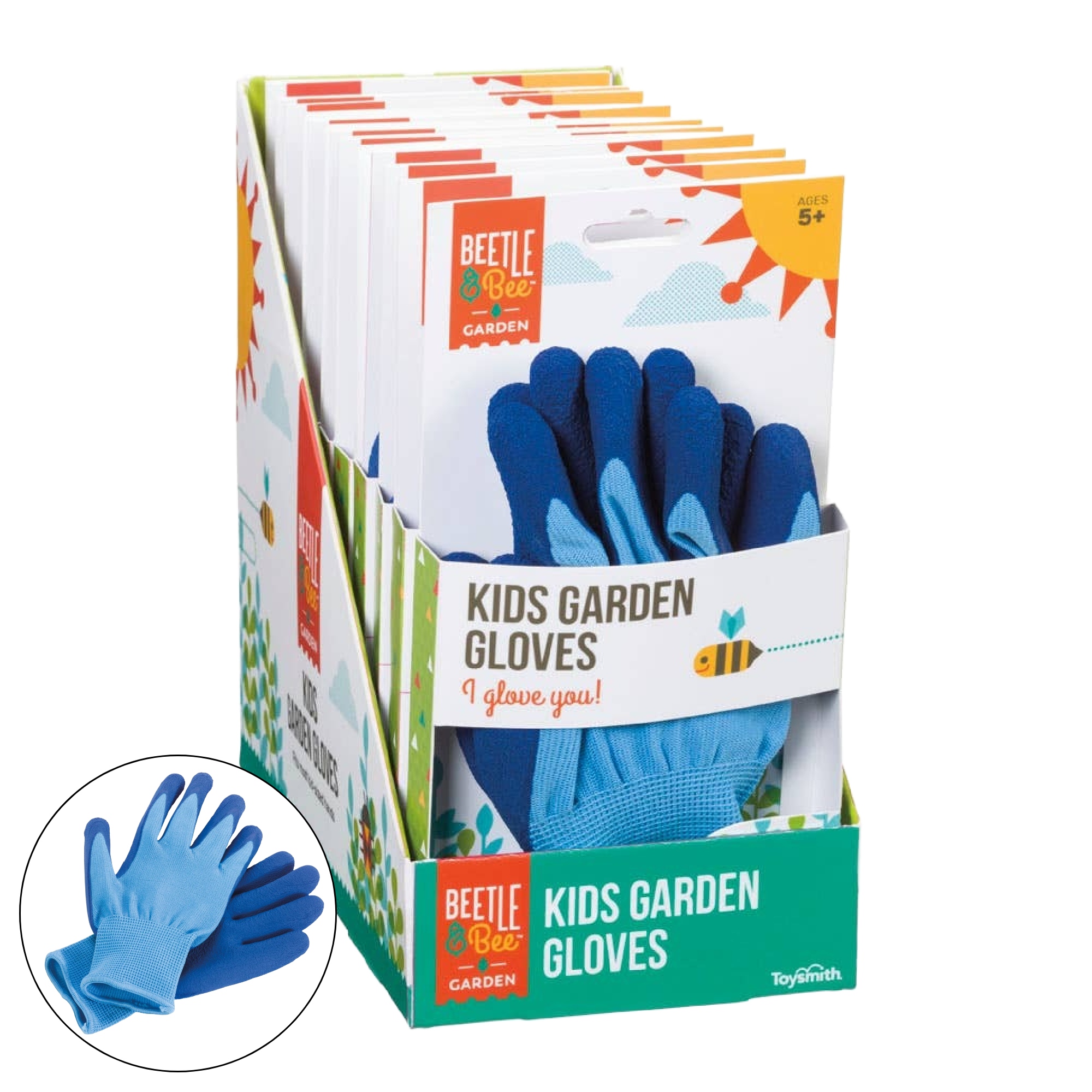 Beetle & Bee Kids Garden Gloves