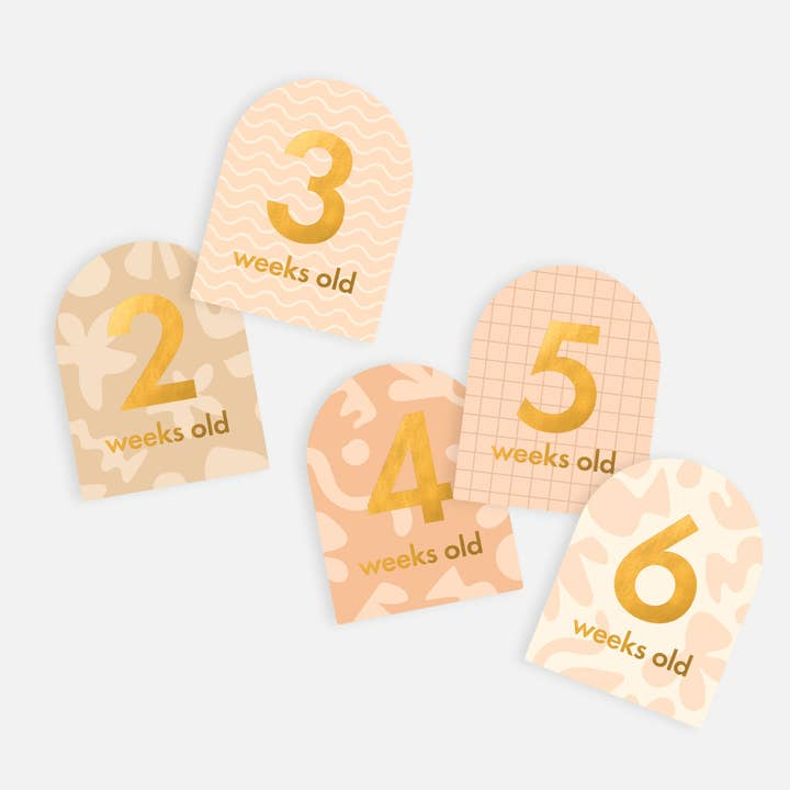 Baby Milestone Cards