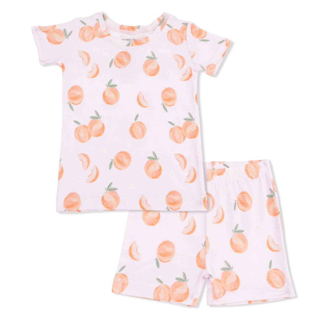 Sweet Peach Loungewear Short Set