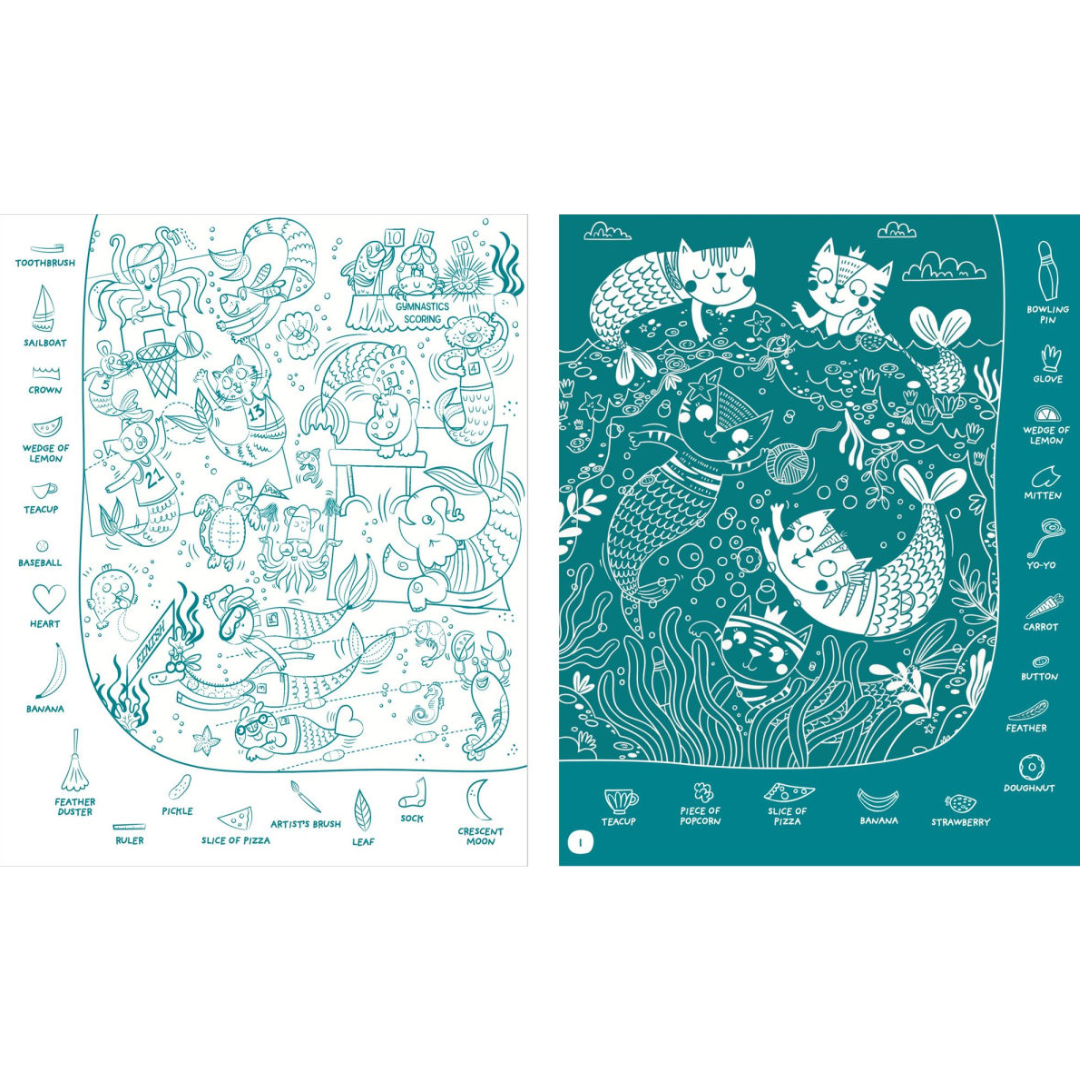 Magical Mermaids Hidden Pictures