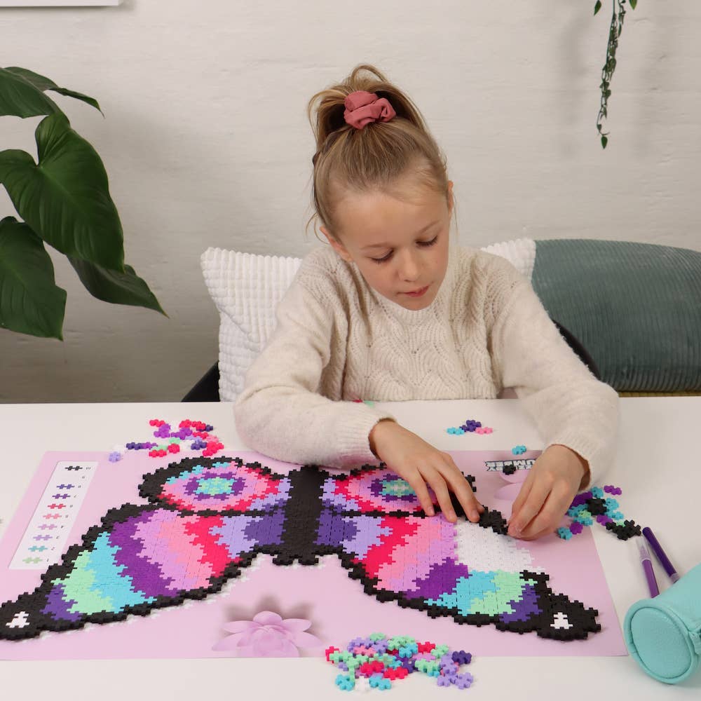Butterfly Puzzle by Number