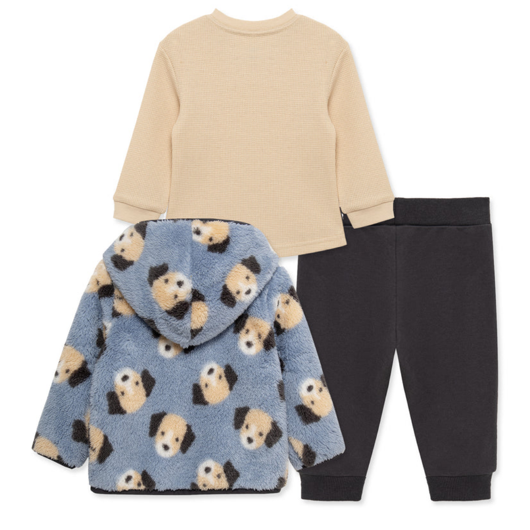 Puppy 3-Piece Sherpa Set