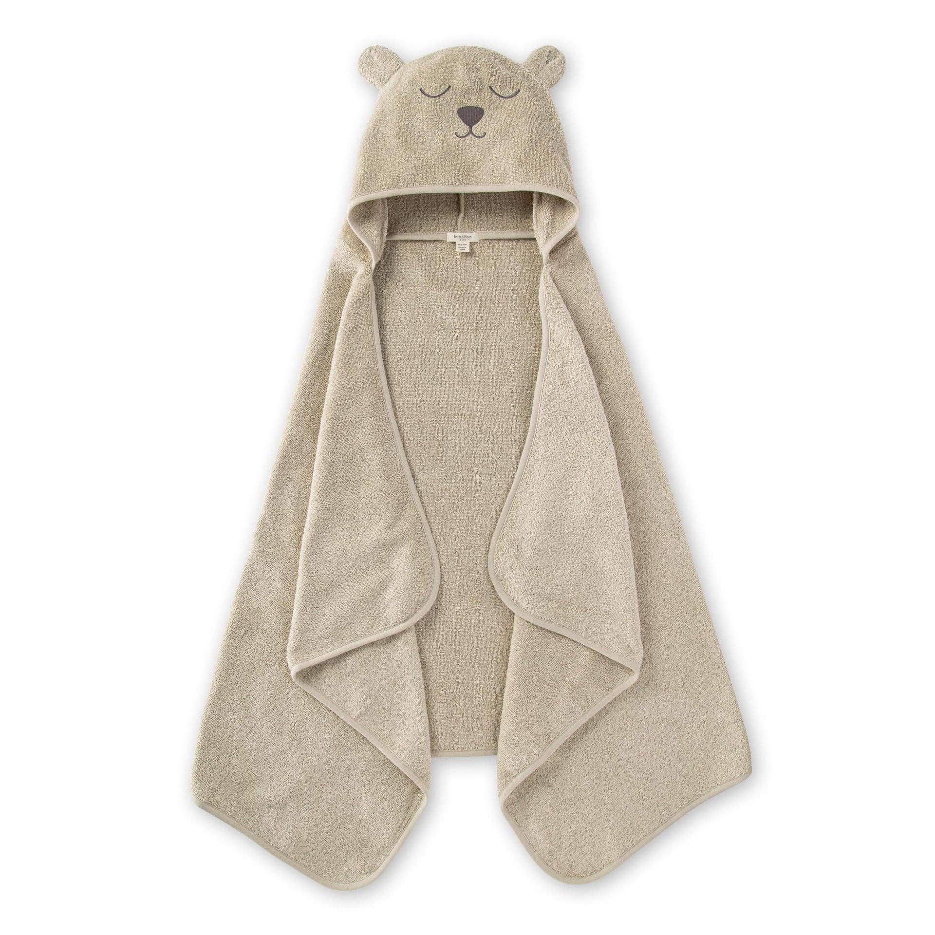 Organic Cotton Toddler Hooded Bear Towel
