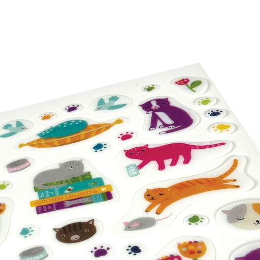 Stickiville Standard - Quirky Cats (Clear Vinyl)