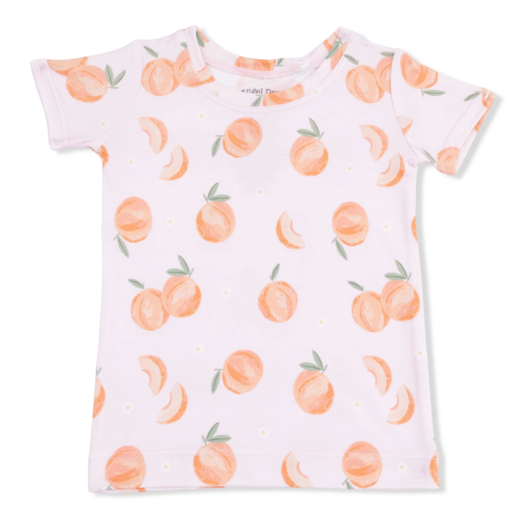 Sweet Peach Loungewear Short Set