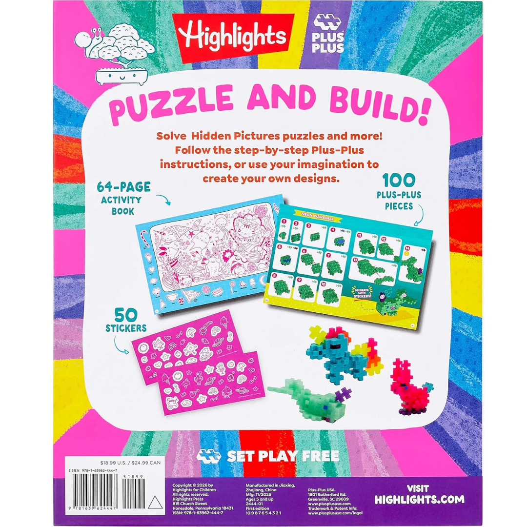 Neon Super Cute Puzzle and Play