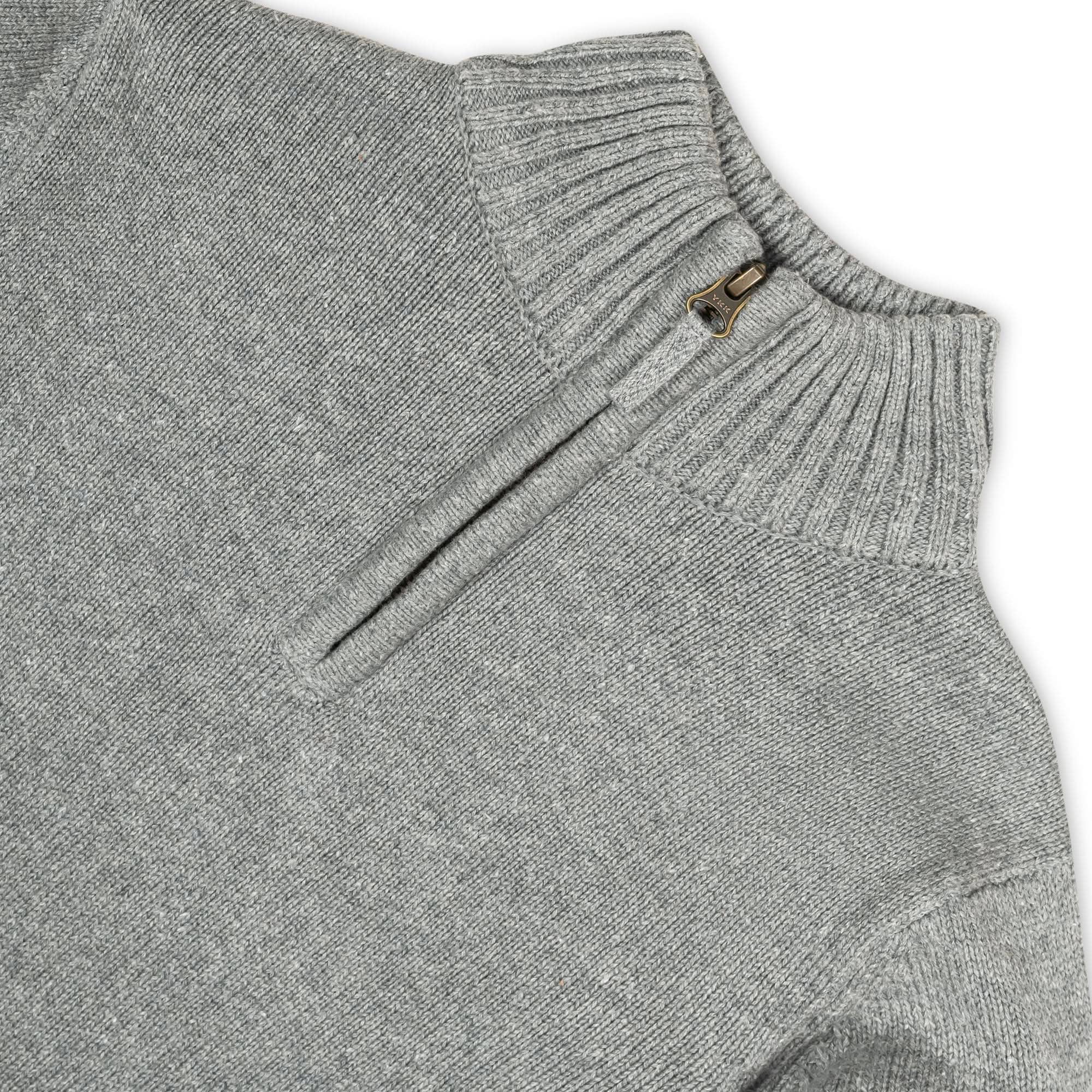 Organic Half Zip Sweater
