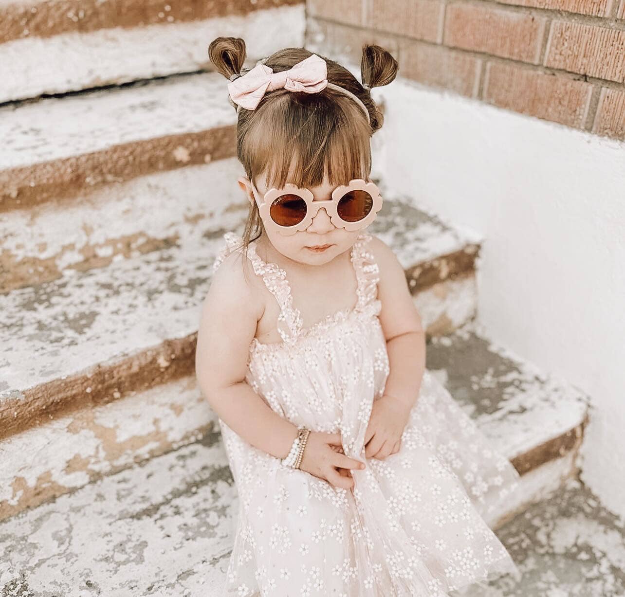 Flower Pink Sunglasses