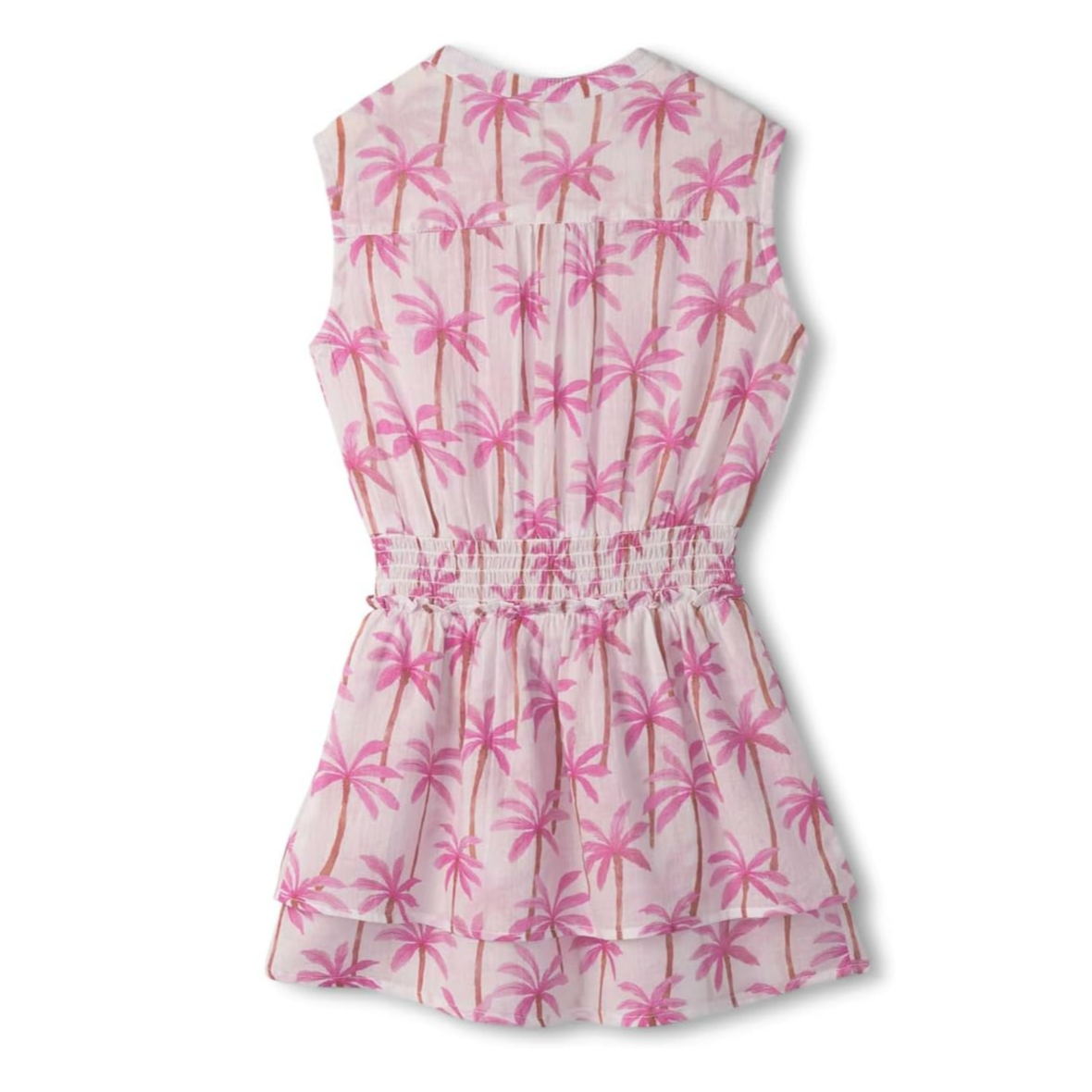 Painted Palms Woven Play Dress