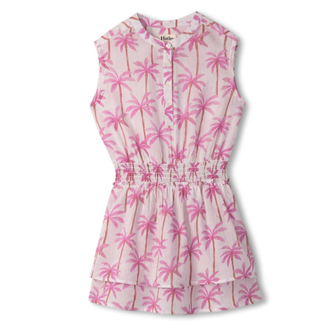 Painted Palms Woven Play Dress