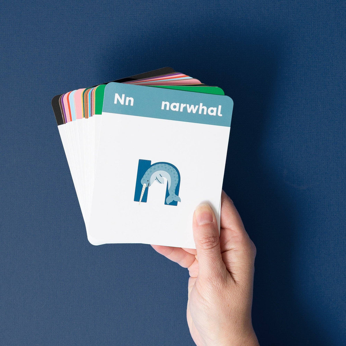 Animals A to Z Alphabet Flashcards