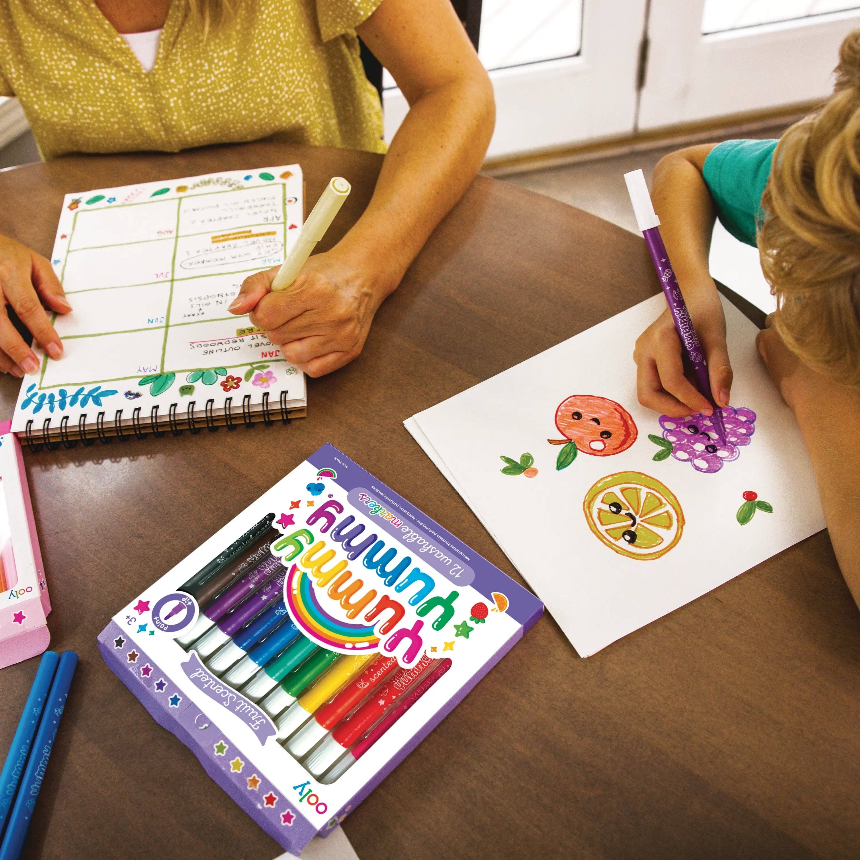 Yummy Yummy Fruit Scented Markers