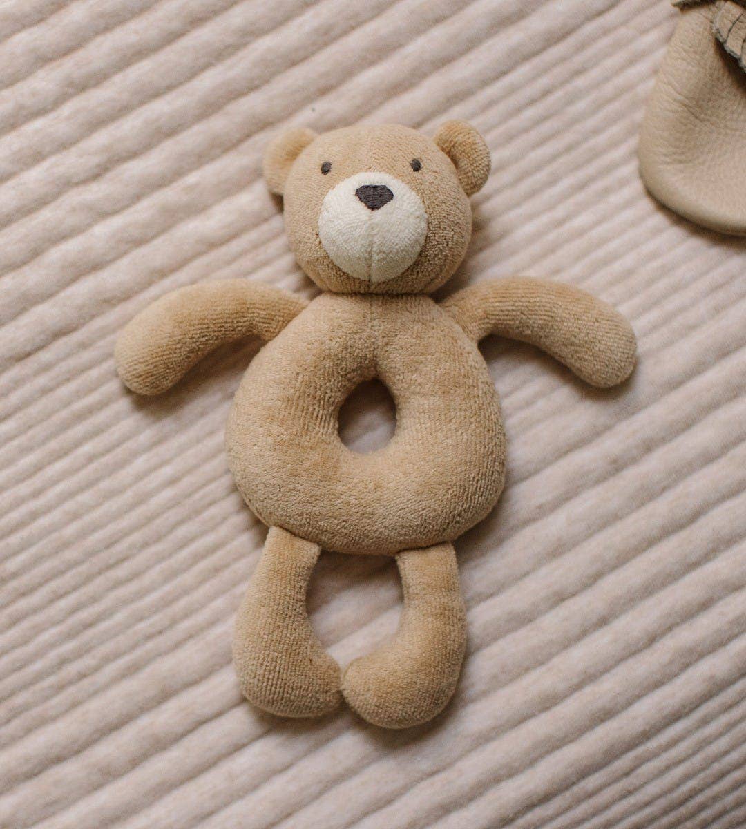 Bear Plush Baby Rattle