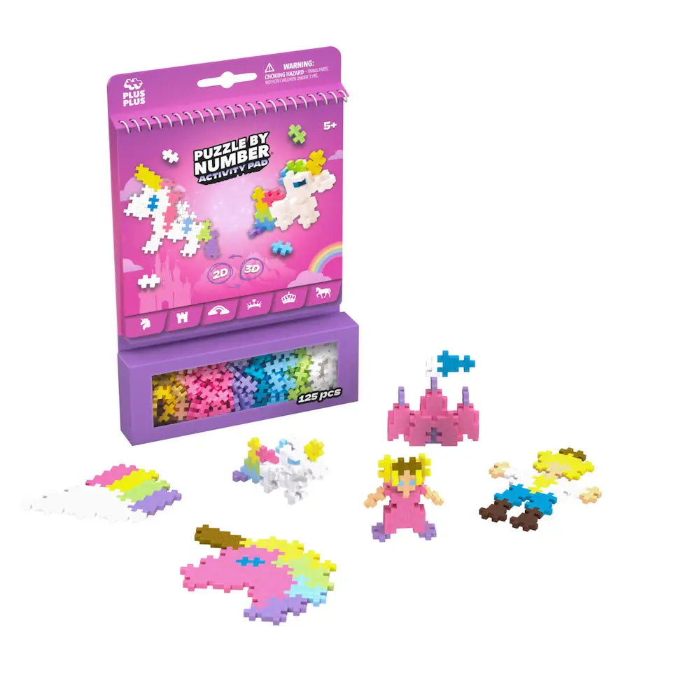 Puzzle By Number Activity Pad