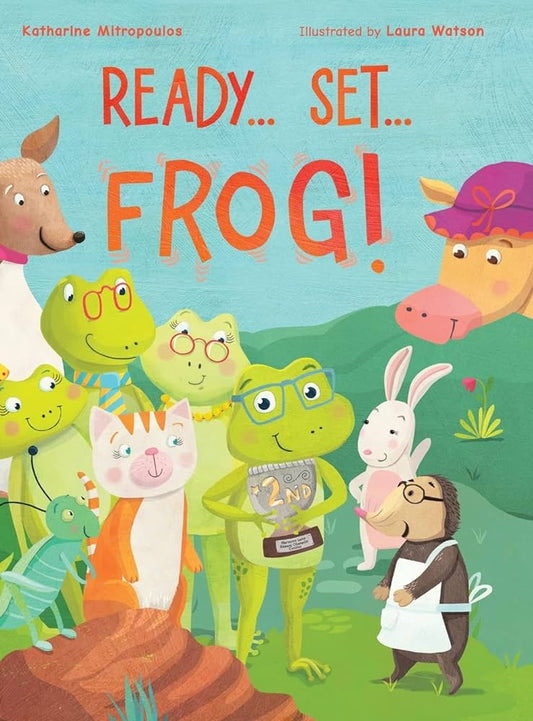 Ready...Set...Frog! Hardcover Book