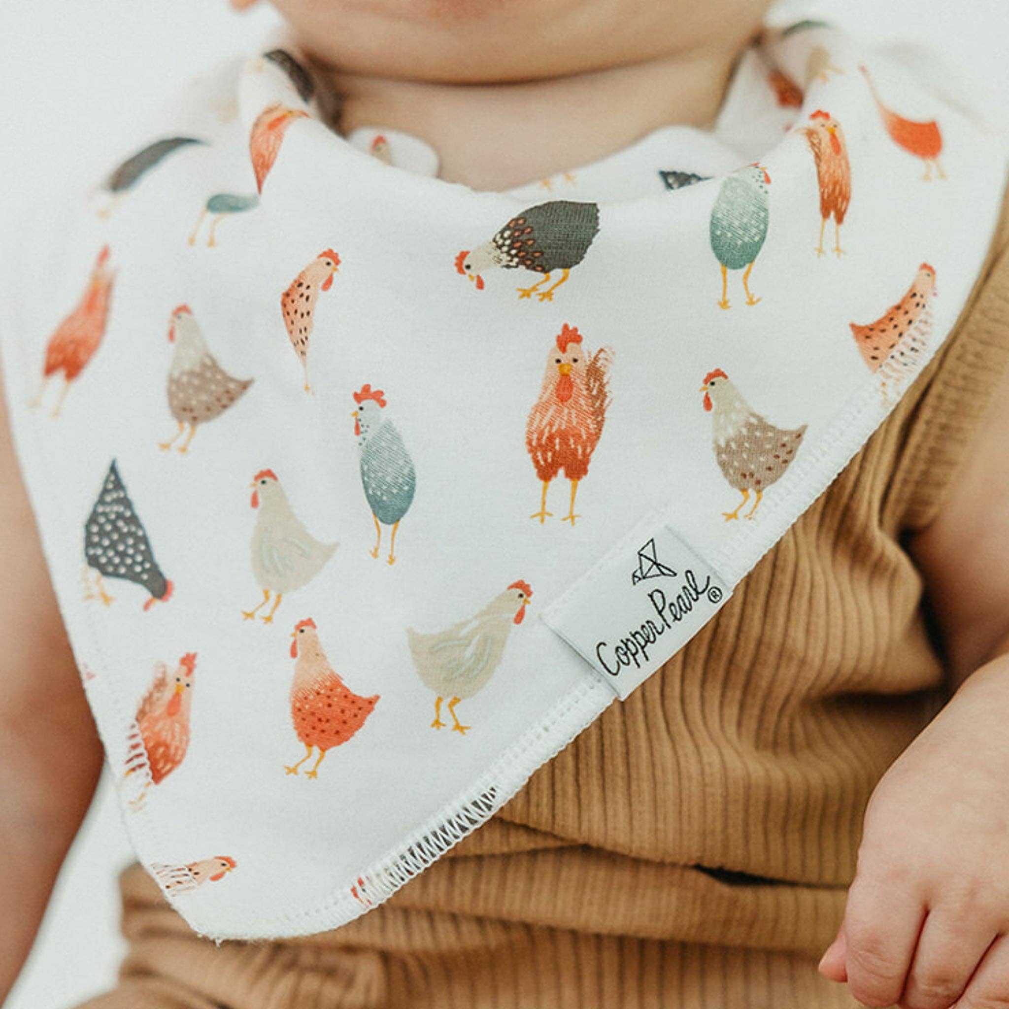 4 Pack Baby Bandana Bibs - Farmstead