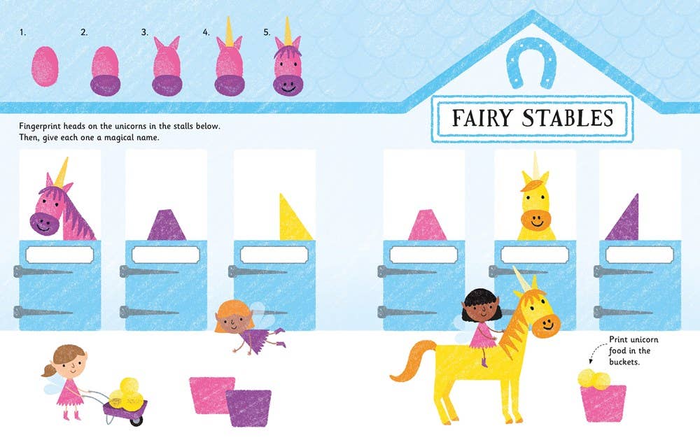 Fingerprint Activities Unicorns And Fairies