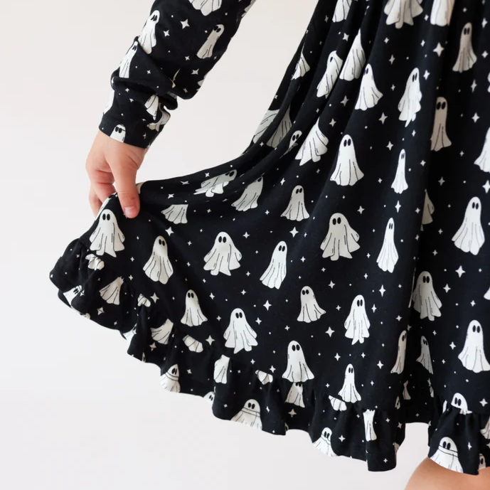Ghostly Twirl Dress
